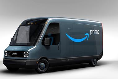 Amazon Rivian electric vehicle