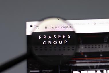 frasers group web page