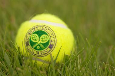 Wimbledon tennis ball