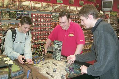 Games Workshop started rolling out its one-man shop concept in 2011