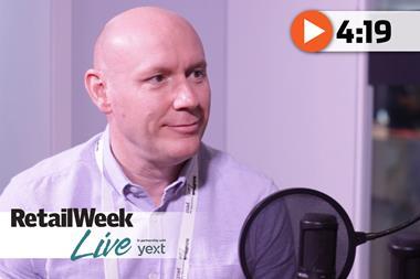 Tony Hoggett Retail Week Live interview