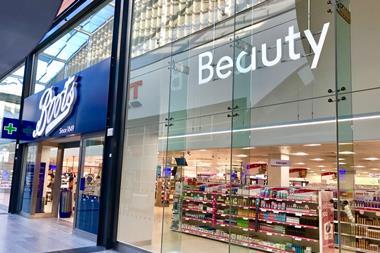 Boots Beauty store front