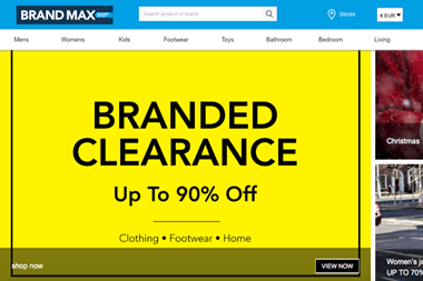 Brand Max website