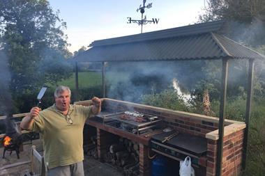 Lord Price fires up the barbie