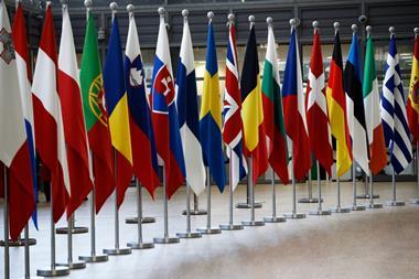 European flags