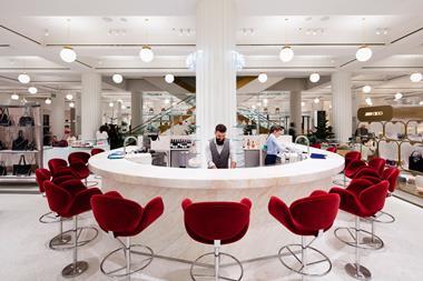 The accessories hall at selfridges the fount