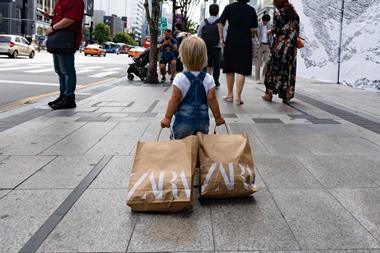 Baby carrying Zara bags