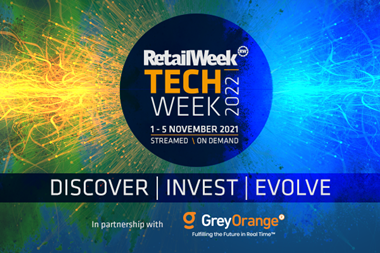 Poster for Retail Week Tech Week 2022