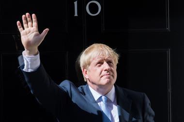 Boris Johnson at Number 10