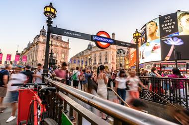 Busy Piccadilly Circus