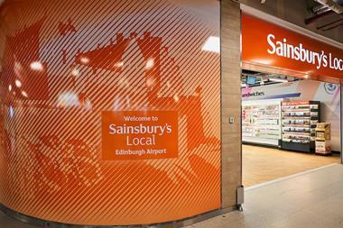 Sainsbury's Local in Edinburgh Airport