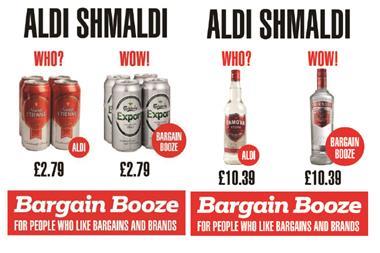 Bargain Booze's ad campaign