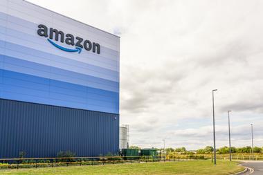 Amazon distribution centre in London