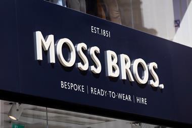 Moss Bros chiefs want to hold a potential buyer to a deal