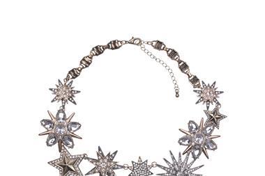 Accessories always make a big impact during the party season and continue to be a big part of retailers' Christmas collections. Marks & Spencer will make necklines sparkle with this M&S Collection star necklace (£29.50).