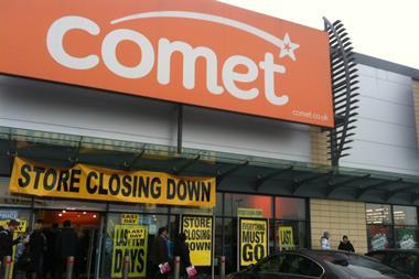 Comet's Tottenham Hale store closing today (Tuesday)