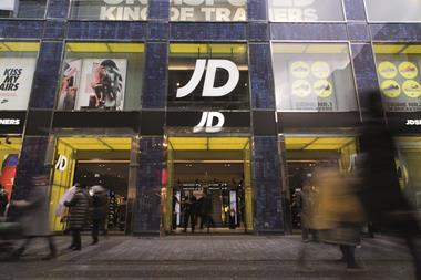 Exterior of JD Sports Cologne store