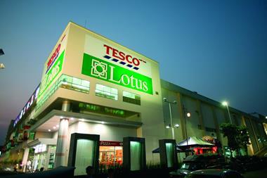 Tesco reported a 21.8% fall in trading profits to £990m in its international arm