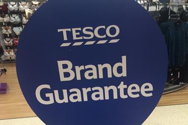 Tesco has replaced its Price Promise with the new Brand Guarantee scheme.