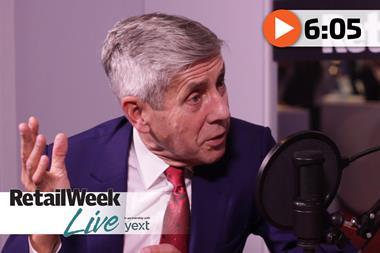 Lord Rose Retail Week Live interview