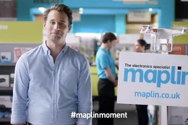 Maplin's first ever TV ad launches on Sunday