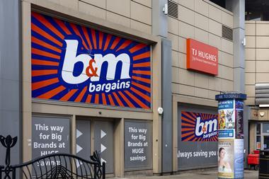 B&M exterior, Dundee