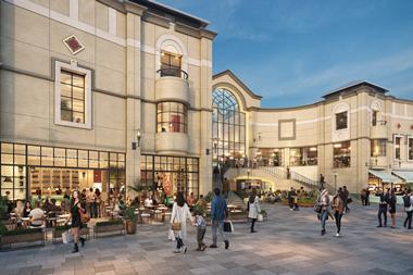 Rendering of Queens Arcade, Cardiff