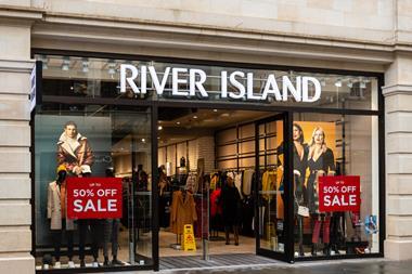 Exterior of River Island store