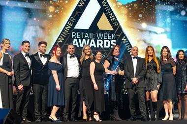 M&S store managers at Retail Week Awards