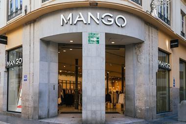 Mango store exterior, Malaga