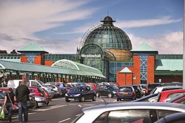 The coronavirus outbreak hit rents at Meadowhall owner British Land