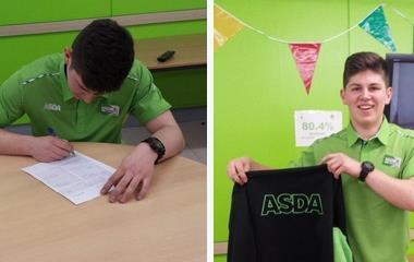 Asda has re-signed Andrew Paterson