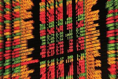 Financial turmoil in China has turned dealing screens red