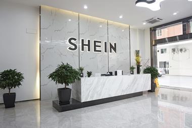 Front desk at Shein HQ