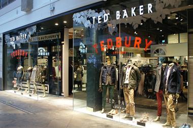 Ted Baker pre-tax profit excluding exceptionals surged 26.7 per cent to 40m in its full-year as it grew its global store estate.