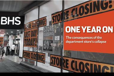 Bhs one year on index