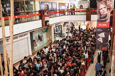 H&M's first store in India