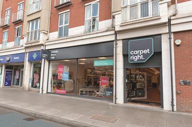 Carpetright has unveiled its new branding