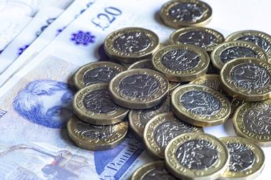 Cash in coins and notes