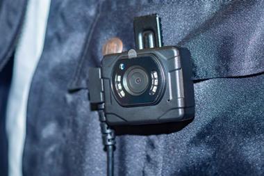 Body camera attached to jacket