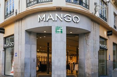 Mango store exterior, Malaga