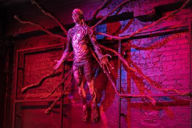 Model of Vecna at Primark store