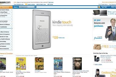 Amazon is to launch a publishing operation in the UK as it looks to fend off competition in the ebook market