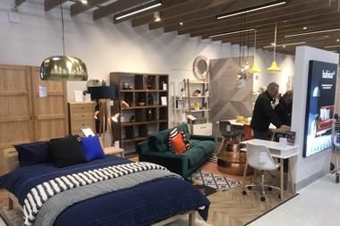 For the first time since opening its first mini Habitat shop-in-shops, Sainsbury's has taken down the segregating walls to create more of a department store feel.