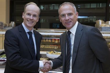Booker boss Charles Wilson and Tesco chief Dave Lewis believe a merger makes sense