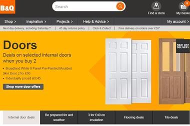 B&Q has invested £60m into its responsive website