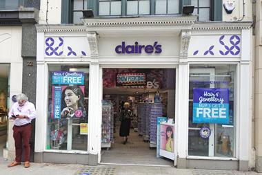 Claire's store, Dublin