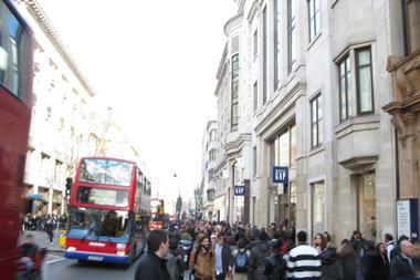 London's shopping centres and major retail destinations are on high alert