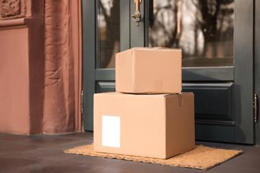 Packages outside door