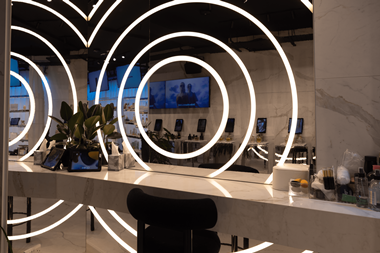Debenhams beauty showroom